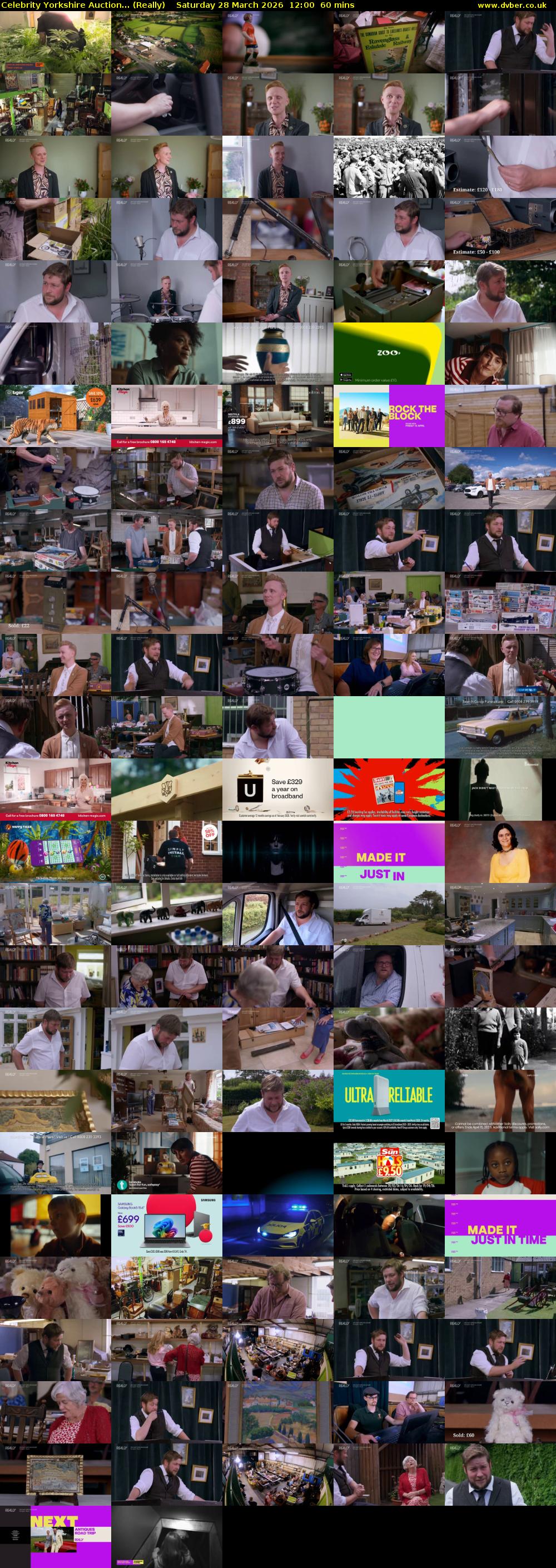 Celebrity Yorkshire Auction... (Really) Saturday 28 March 2026 12:00 - 13:00