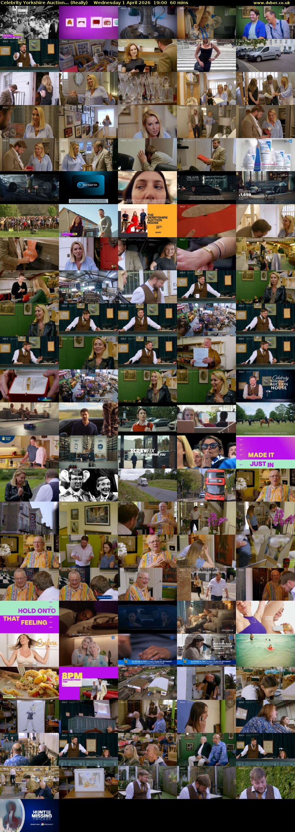 Celebrity Yorkshire Auction... (Really) Wednesday 1 April 2026 19:00 - 20:00