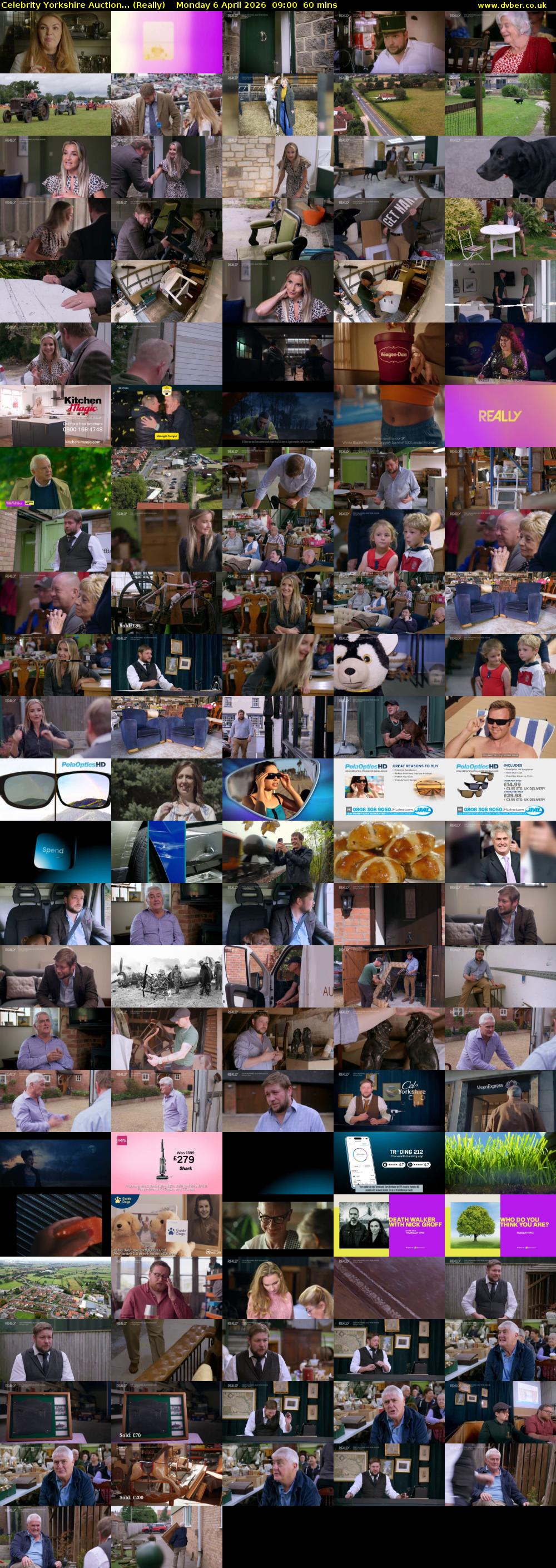 Celebrity Yorkshire Auction... (Really) Monday 6 April 2026 09:00 - 10:00