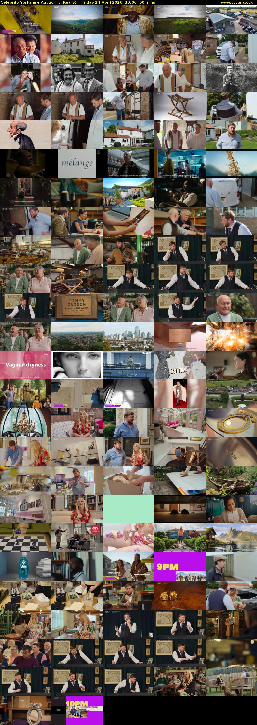 Celebrity Yorkshire Auction... (Really) Friday 24 April 2026 20:00 - 21:00