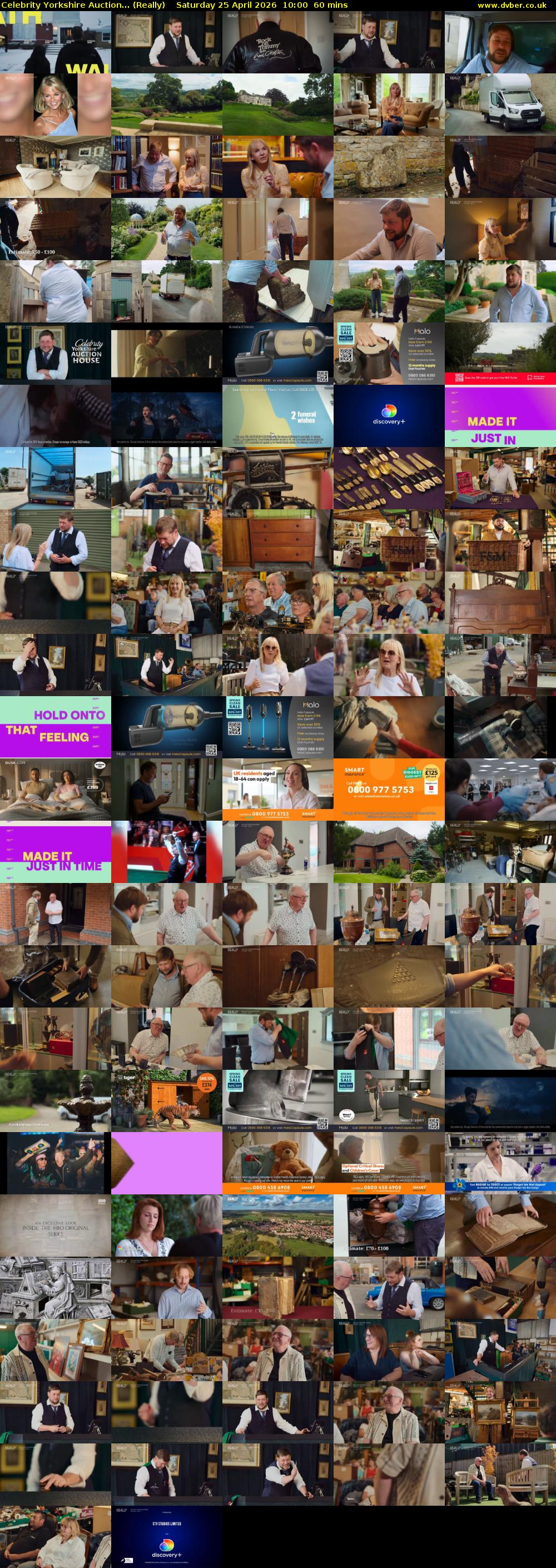 Celebrity Yorkshire Auction... (Really) Saturday 25 April 2026 10:00 - 11:00