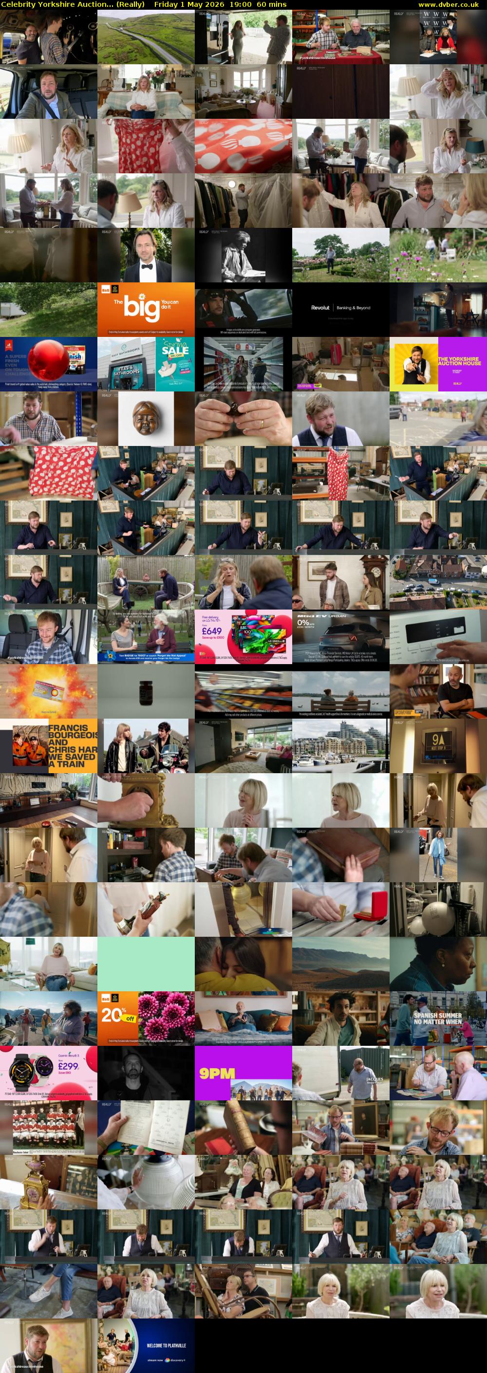 Celebrity Yorkshire Auction... (Really) Friday 1 May 2026 19:00 - 20:00