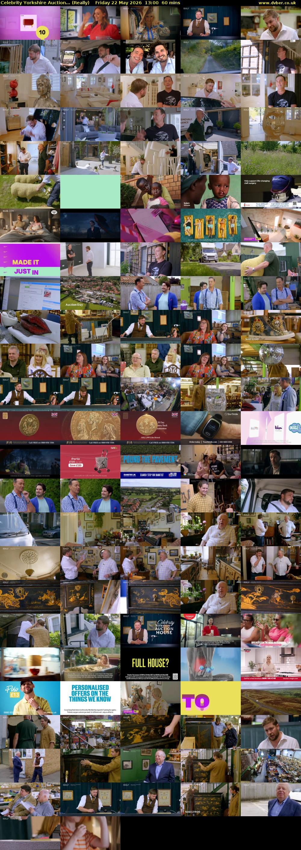 Celebrity Yorkshire Auction... (Really) Friday 22 May 2026 13:00 - 14:00