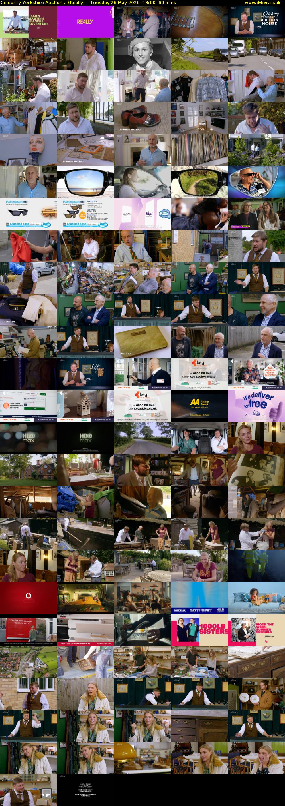 Celebrity Yorkshire Auction... (Really) Tuesday 26 May 2026 13:00 - 14:00