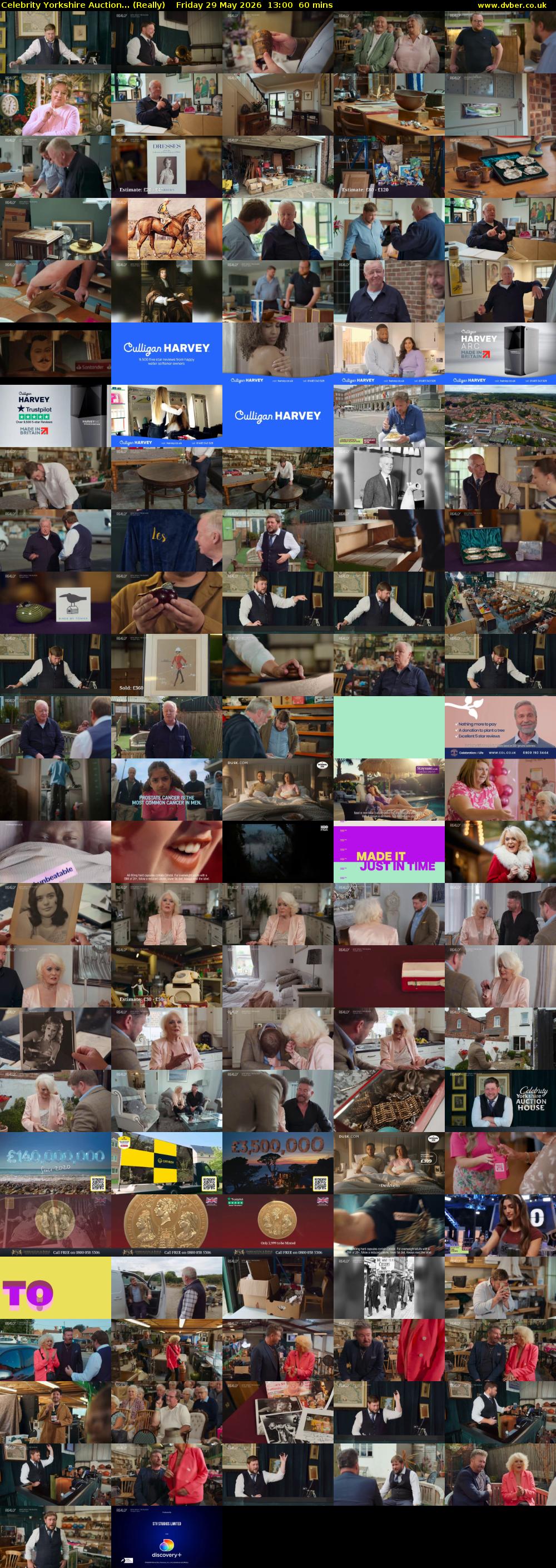 Celebrity Yorkshire Auction... (Really) Friday 29 May 2026 13:00 - 14:00