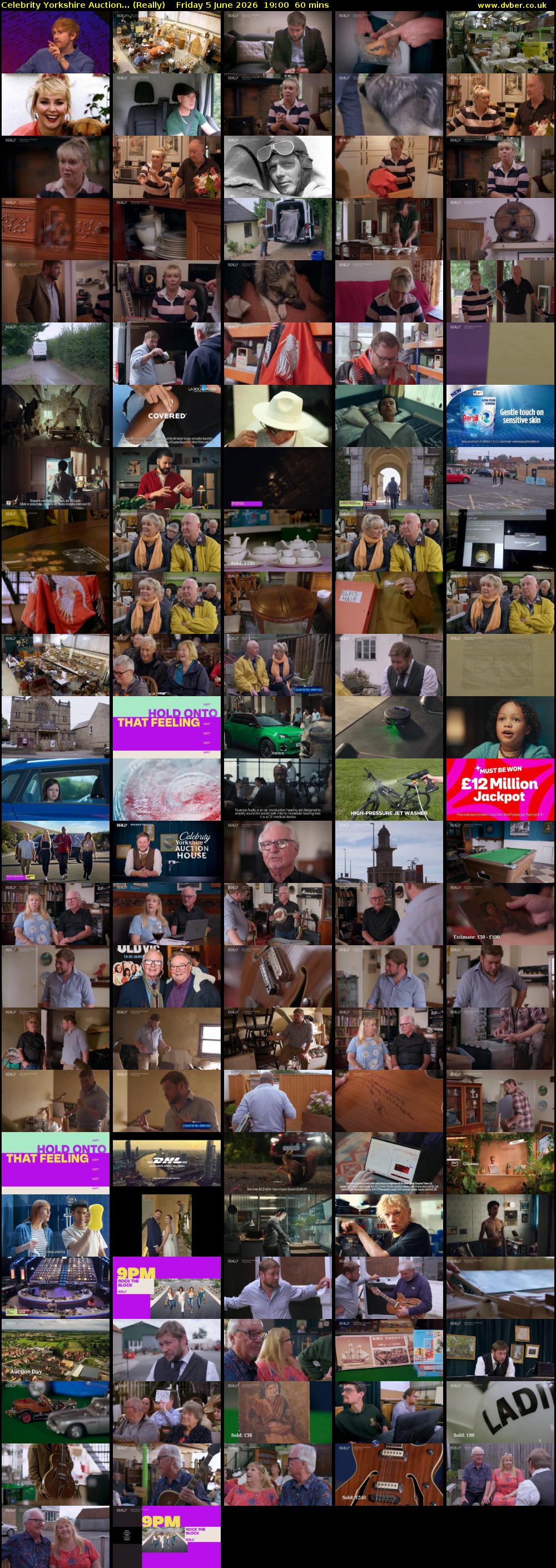 Celebrity Yorkshire Auction... (Really) Friday 5 June 2026 19:00 - 20:00