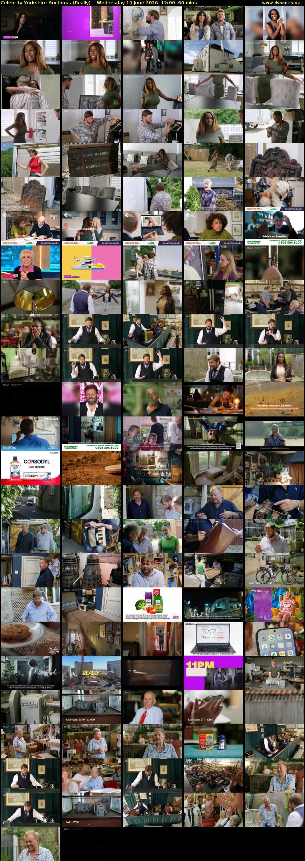 Celebrity Yorkshire Auction... (Really) Wednesday 10 June 2026 12:00 - 13:00