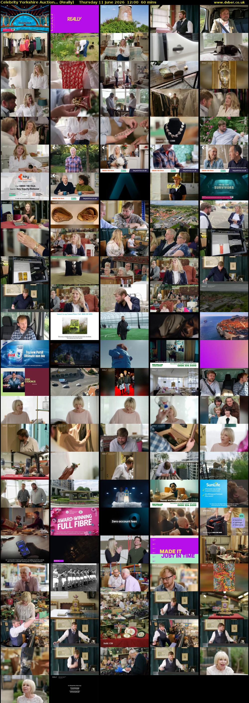 Celebrity Yorkshire Auction... (Really) Thursday 11 June 2026 12:00 - 13:00