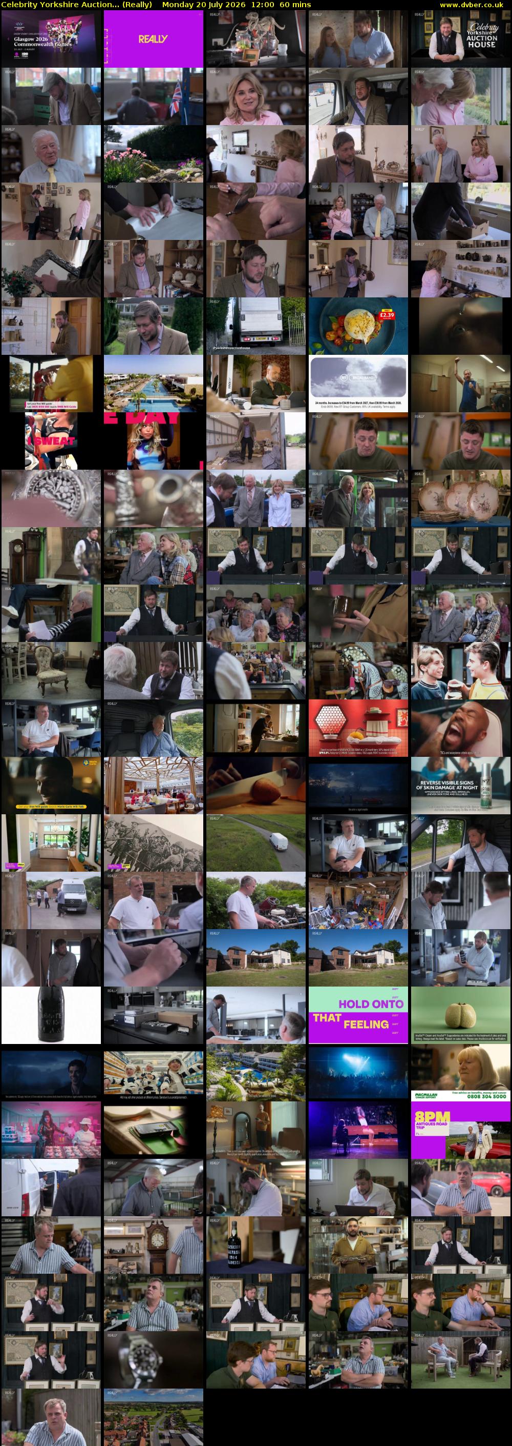 Celebrity Yorkshire Auction... (Really) Monday 20 July 2026 12:00 - 13:00