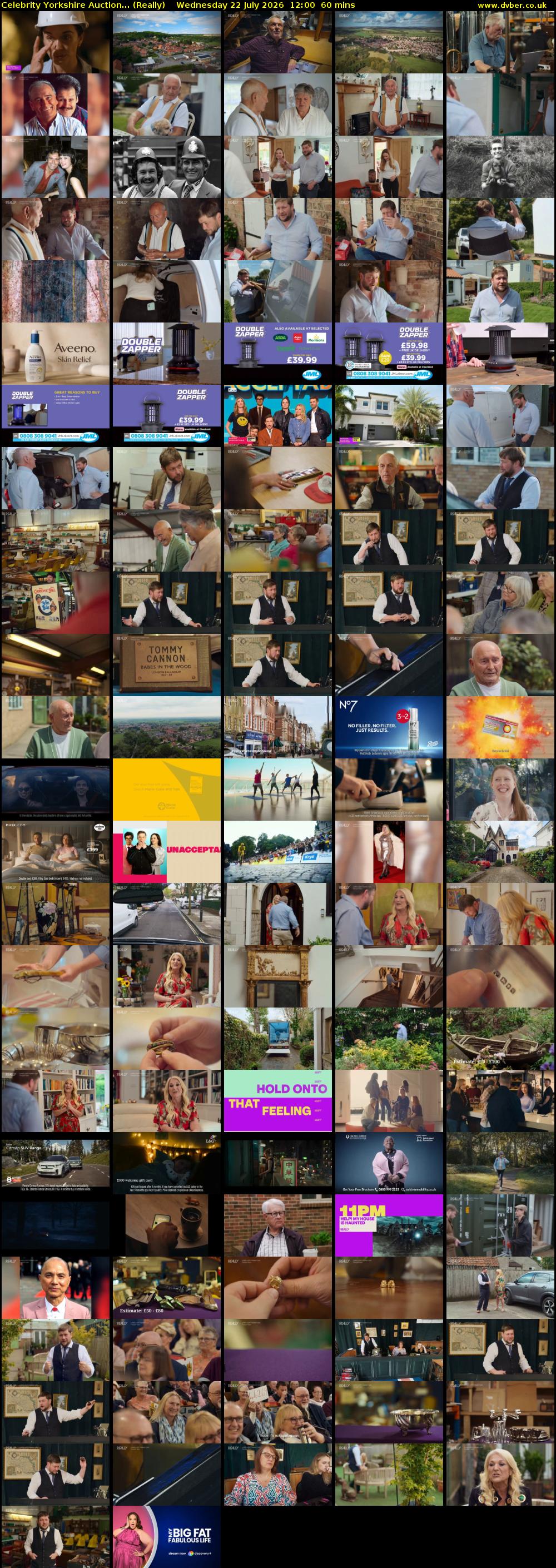 Celebrity Yorkshire Auction... (Really) Wednesday 22 July 2026 12:00 - 13:00