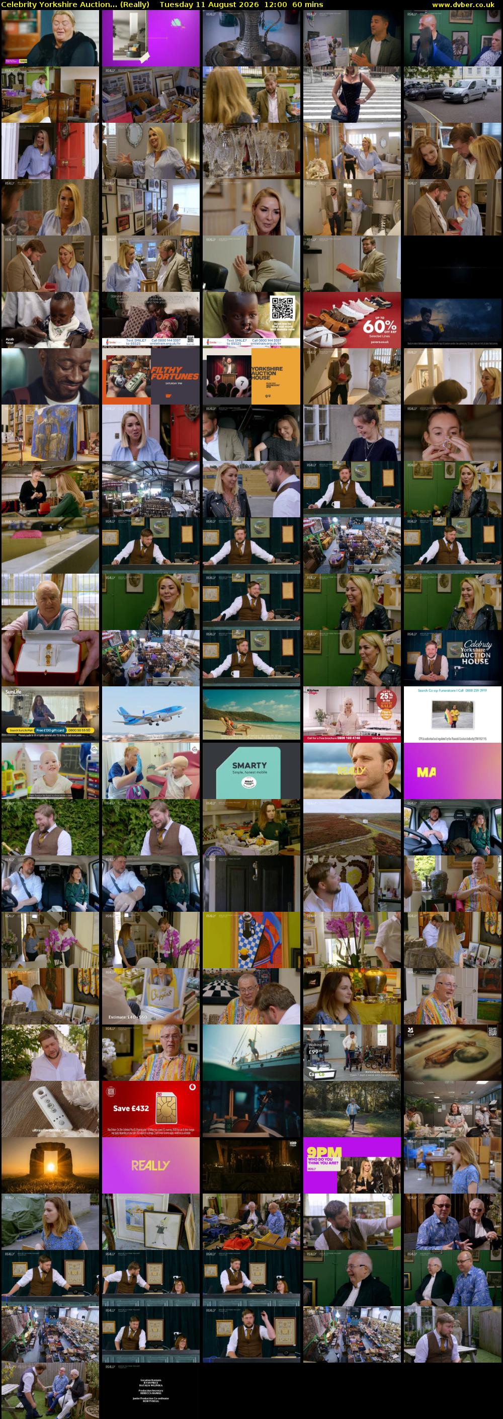 Celebrity Yorkshire Auction... (Really) Tuesday 11 August 2026 12:00 - 13:00