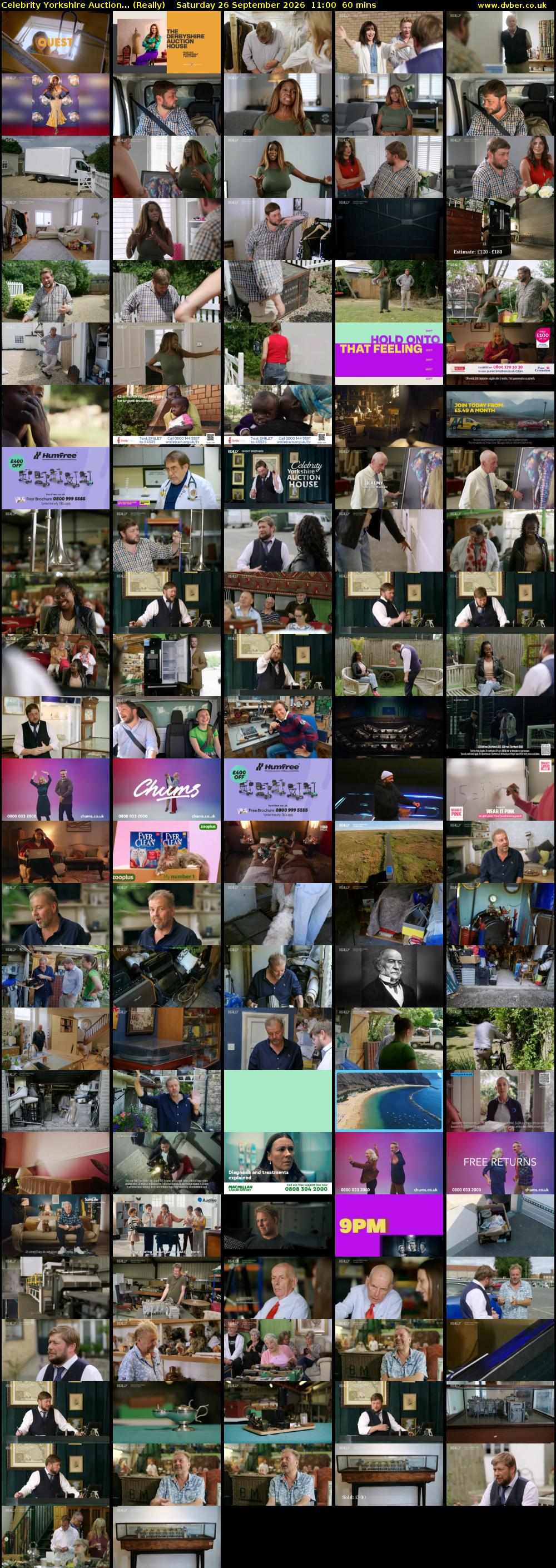 Celebrity Yorkshire Auction... (Really) Saturday 26 September 2026 11:00 - 12:00