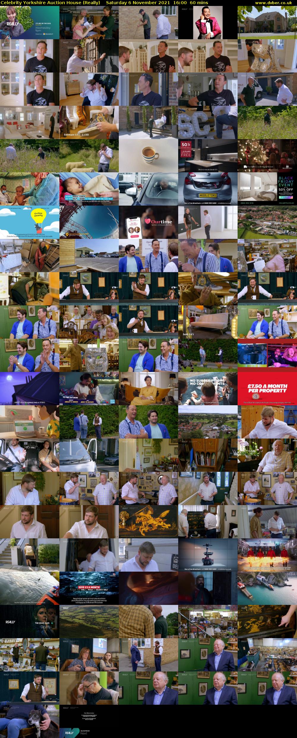 Celebrity Yorkshire Auction House (Really) Saturday 6 November 2021 16:00 - 17:00
