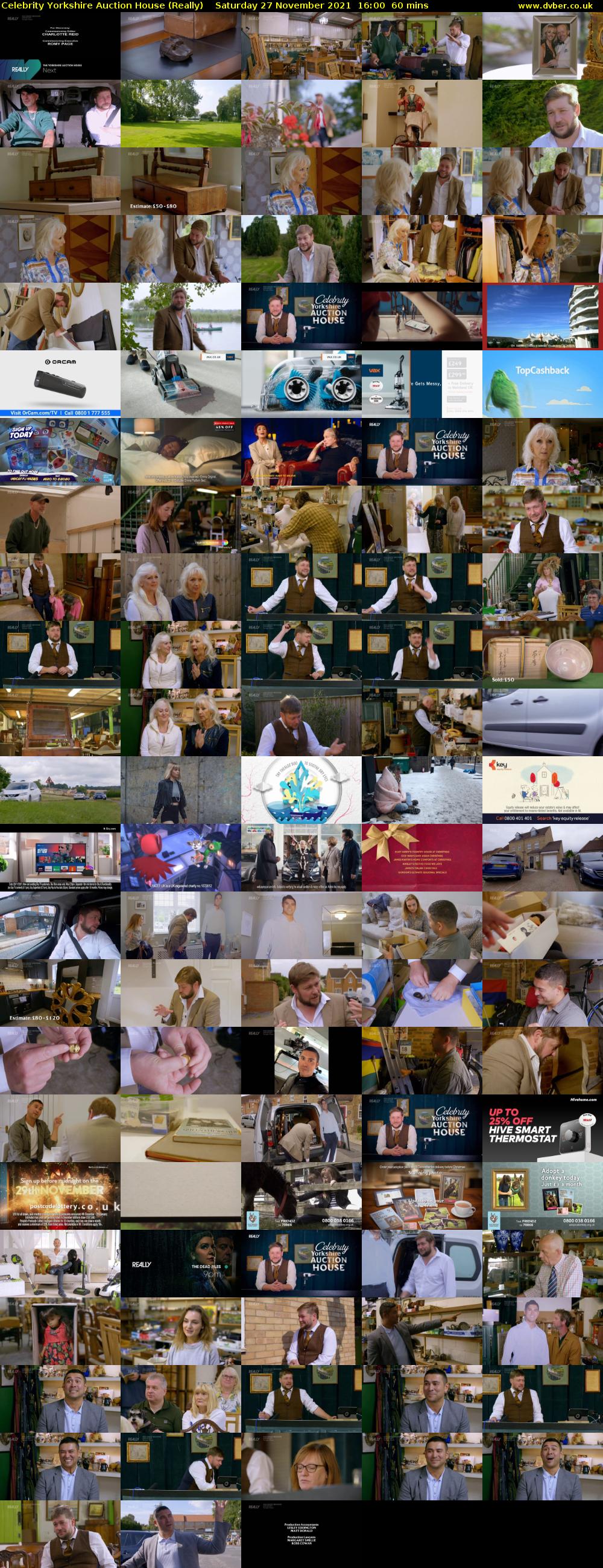 Celebrity Yorkshire Auction House (Really) Saturday 27 November 2021 16:00 - 17:00