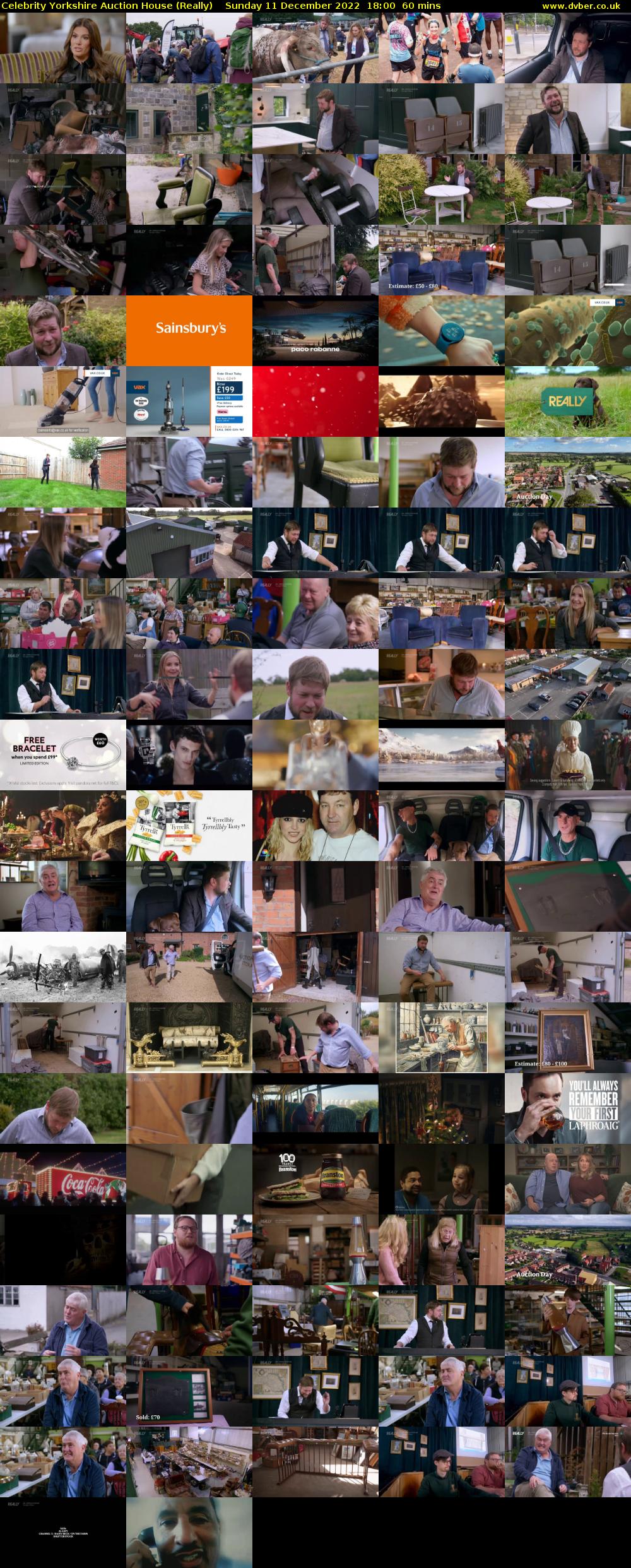 Celebrity Yorkshire Auction House (Really) Sunday 11 December 2022 18:00 - 19:00