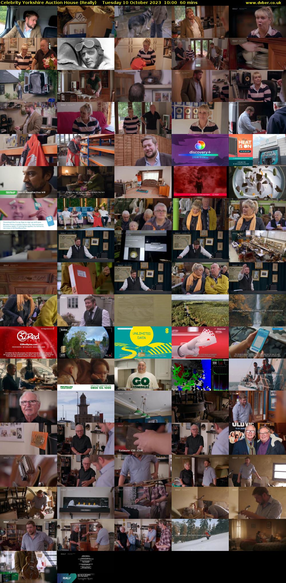 Celebrity Yorkshire Auction House (Really) Tuesday 10 October 2023 10:00 - 11:00