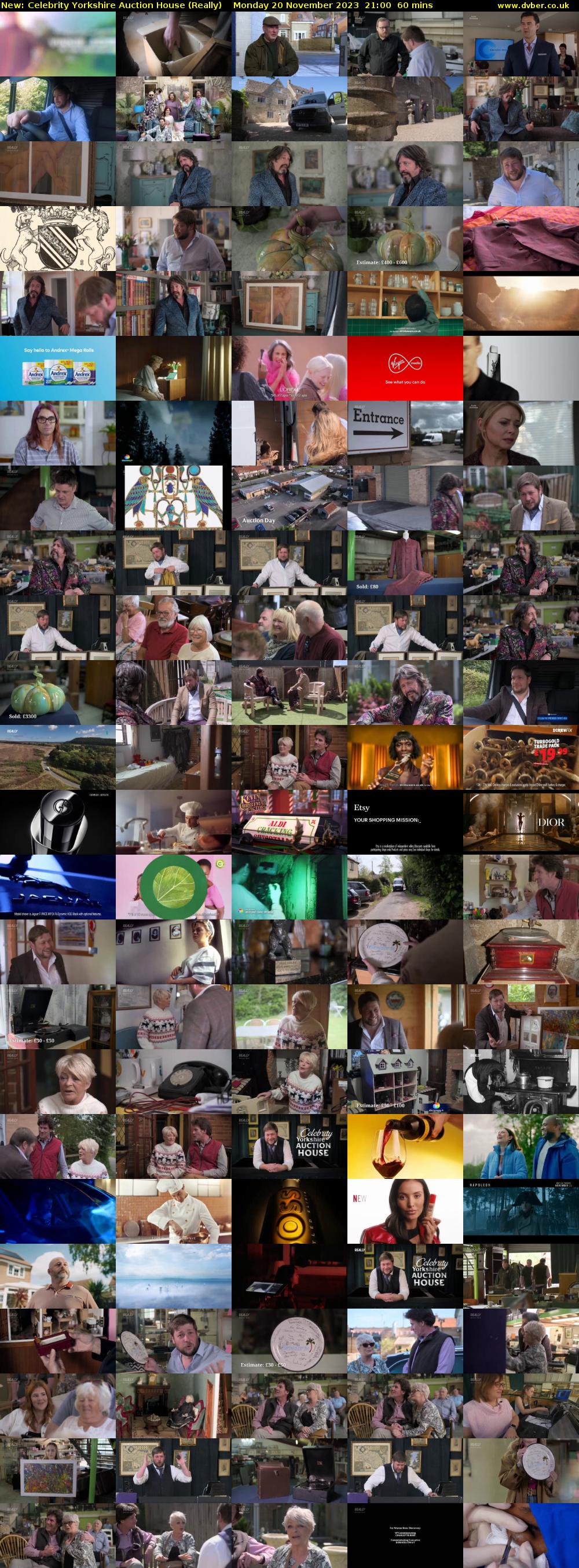 Celebrity Yorkshire Auction House (Really) Monday 20 November 2023 21:00 - 22:00