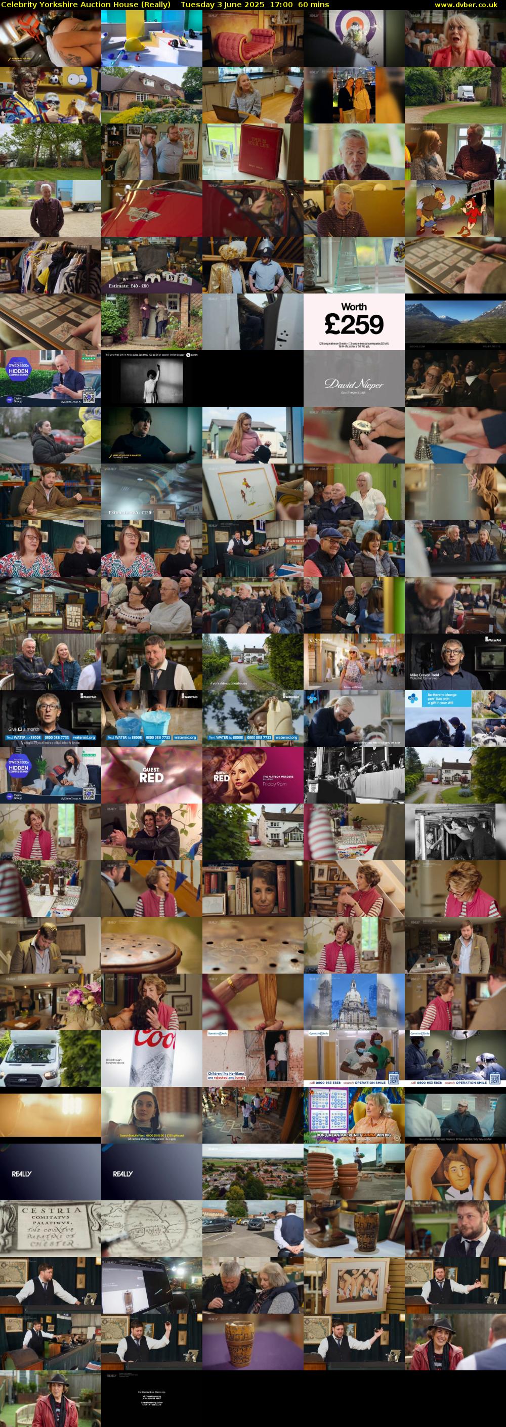 Celebrity Yorkshire Auction House (Really) Tuesday 3 June 2025 17:00 - 18:00