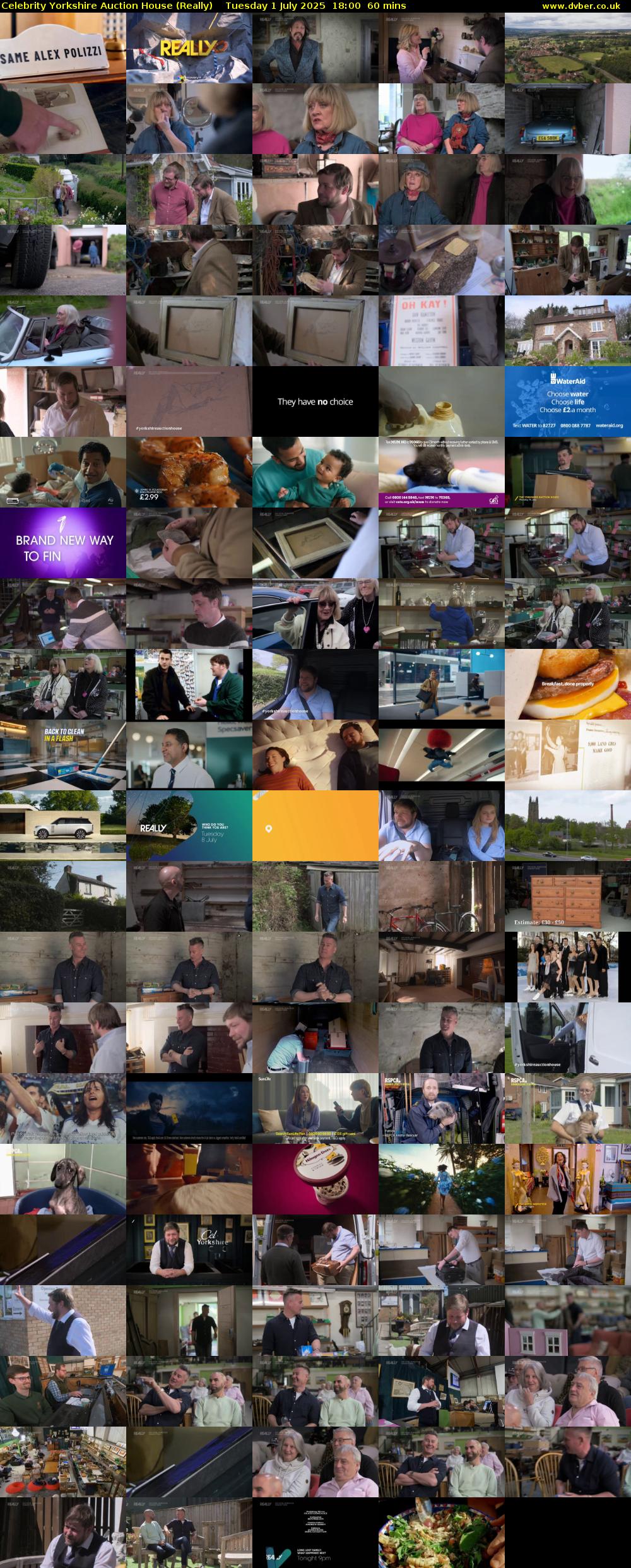 Celebrity Yorkshire Auction House (Really) Tuesday 1 July 2025 18:00 - 19:00