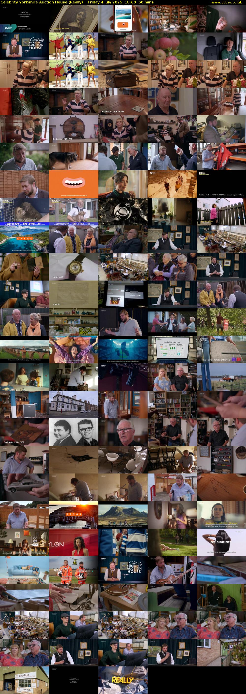Celebrity Yorkshire Auction House (Really) Friday 4 July 2025 18:00 - 19:00