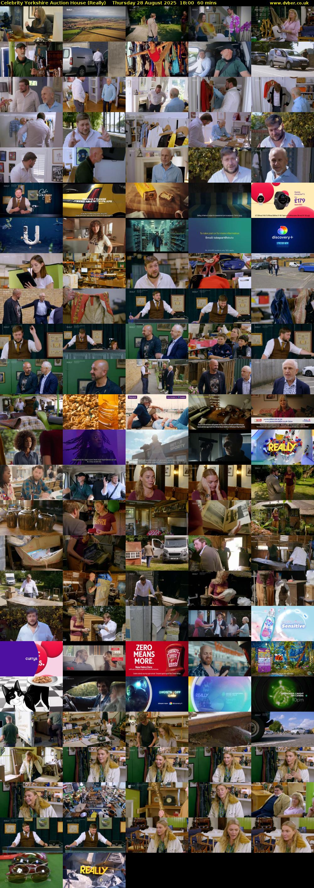 Celebrity Yorkshire Auction House (Really) Thursday 28 August 2025 18:00 - 19:00