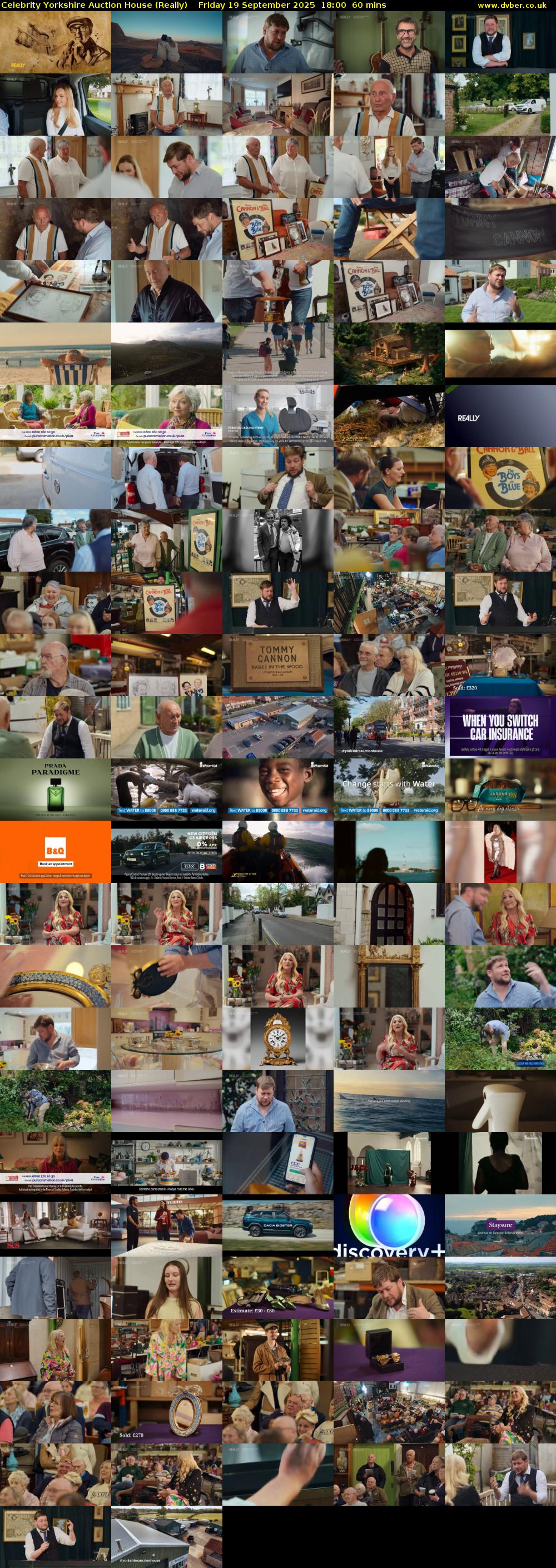 Celebrity Yorkshire Auction House (Really) Friday 19 September 2025 18:00 - 19:00