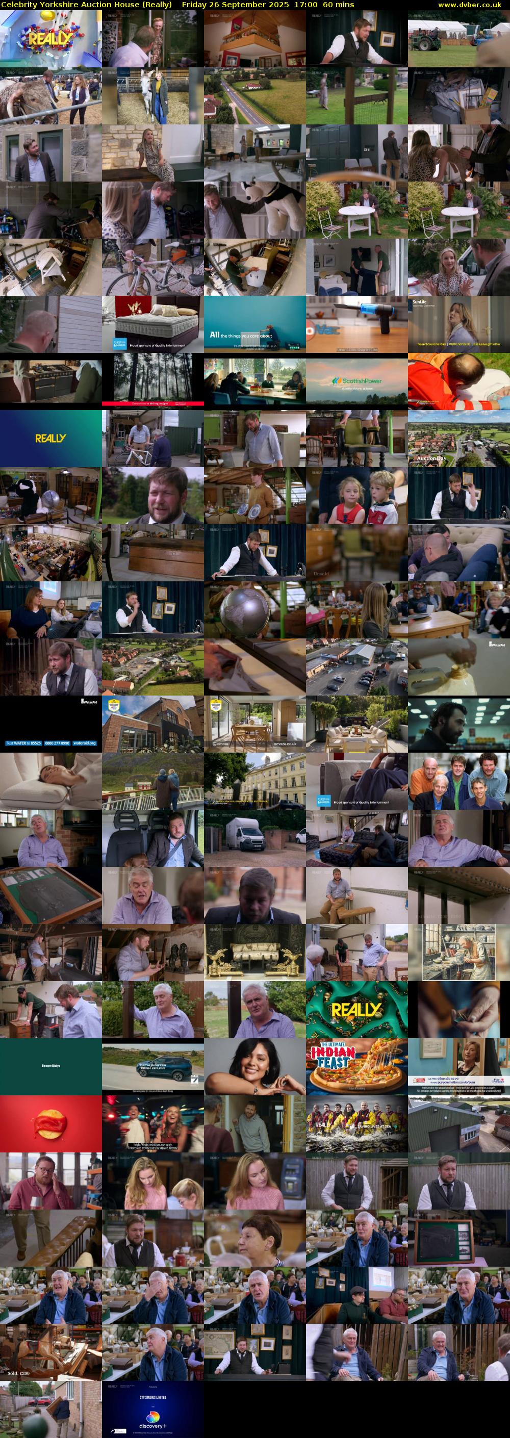Celebrity Yorkshire Auction House (Really) Friday 26 September 2025 17:00 - 18:00