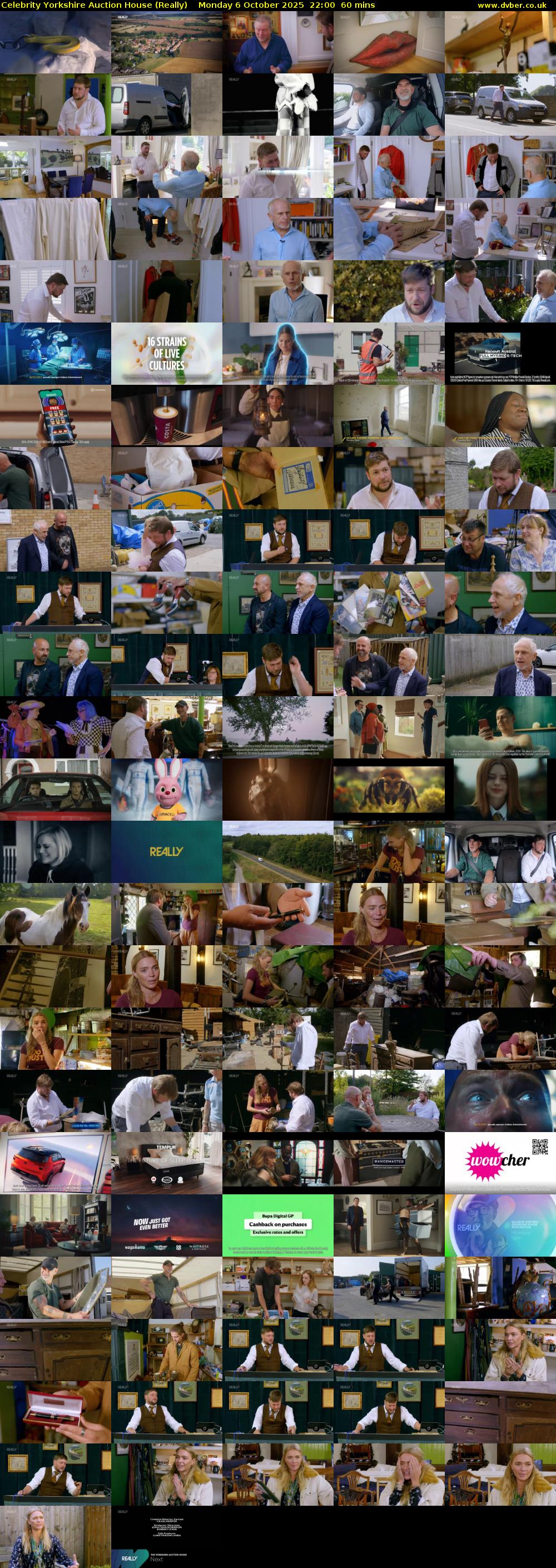 Celebrity Yorkshire Auction House (Really) Monday 6 October 2025 22:00 - 23:00