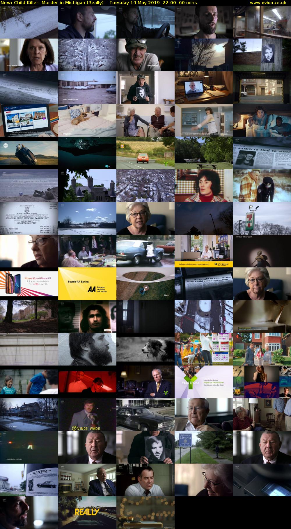 Child Killer: Murder in Michigan (Really) Tuesday 14 May 2019 22:00 - 23:00
