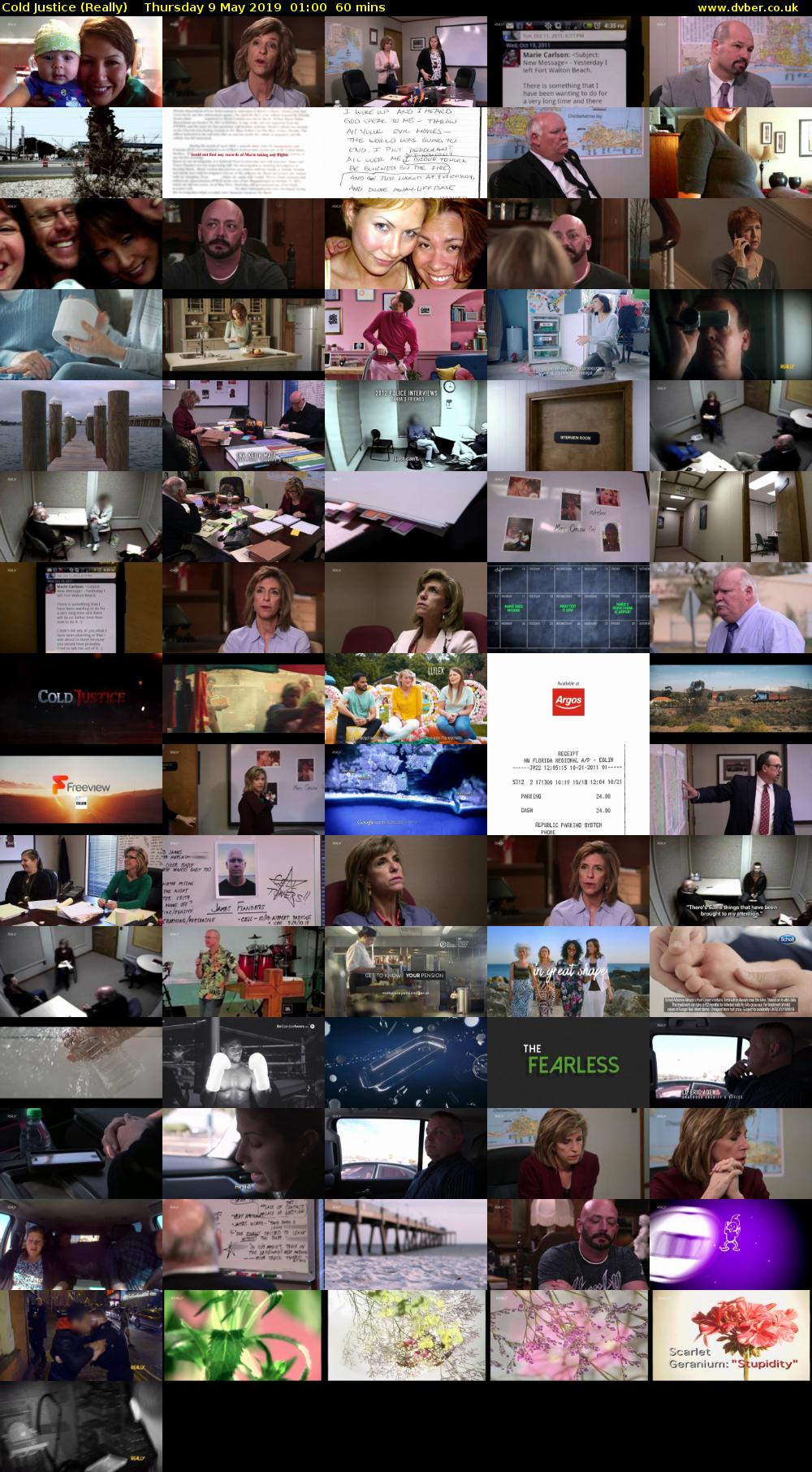 Cold Justice (Really) Thursday 9 May 2019 01:00 - 02:00