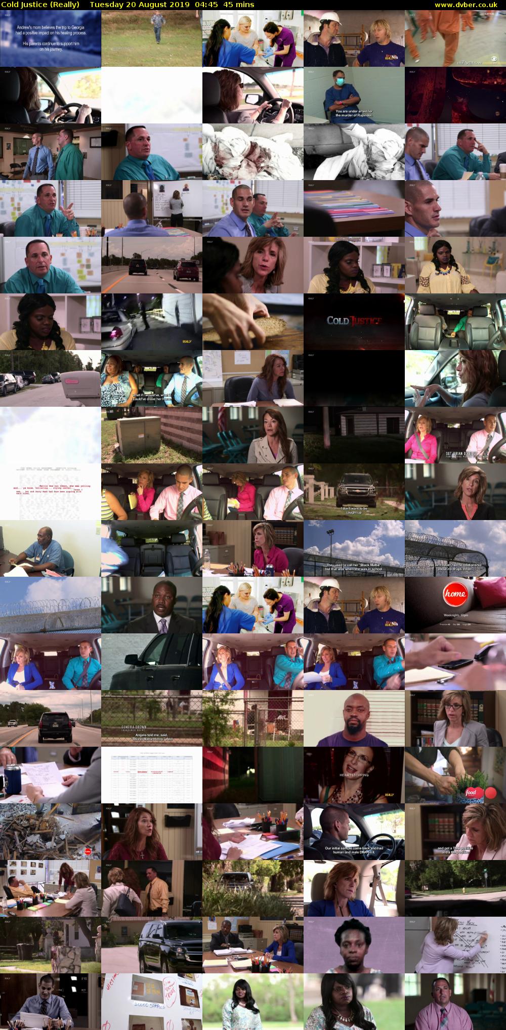 Cold Justice (Really) Tuesday 20 August 2019 04:45 - 05:30