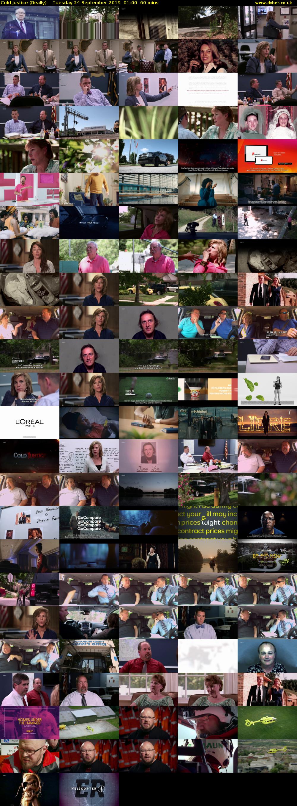 Cold Justice (Really) Tuesday 24 September 2019 01:00 - 02:00