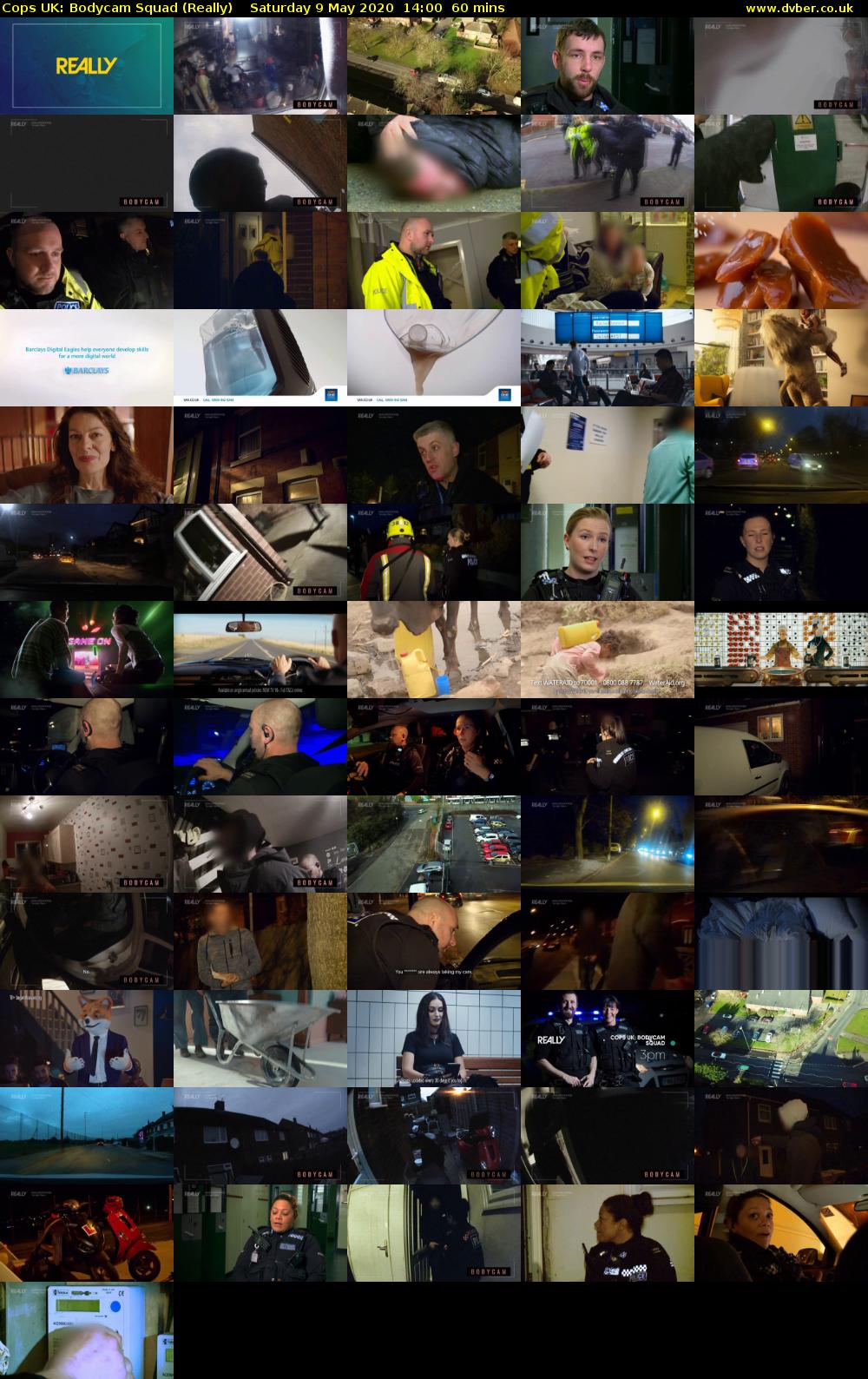 Cops UK: Bodycam Squad (Really) Saturday 9 May 2020 14:00 - 15:00