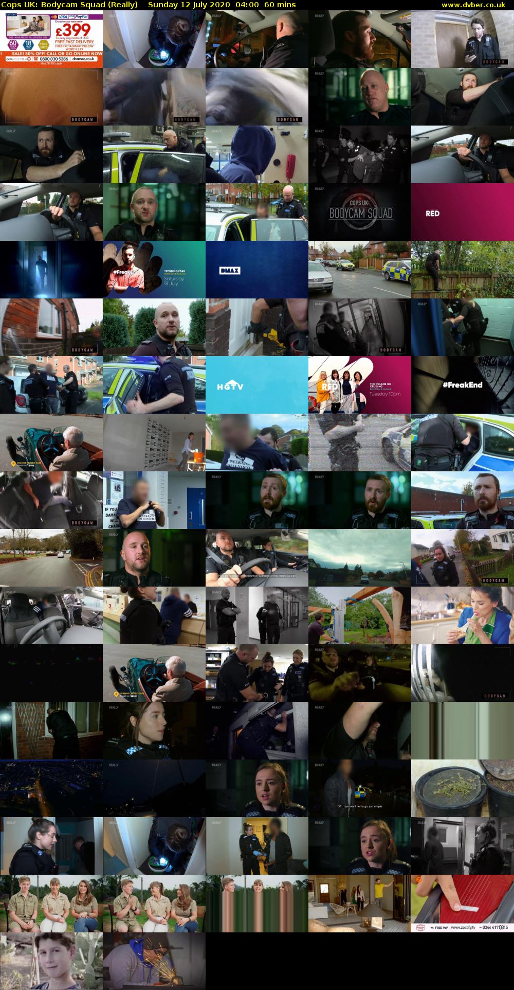 Cops UK: Bodycam Squad (Really) Sunday 12 July 2020 04:00 - 05:00