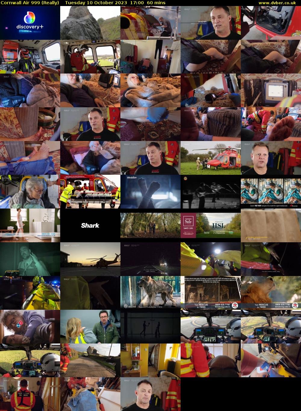 Cornwall Air 999 (Really) Tuesday 10 October 2023 17:00 - 18:00