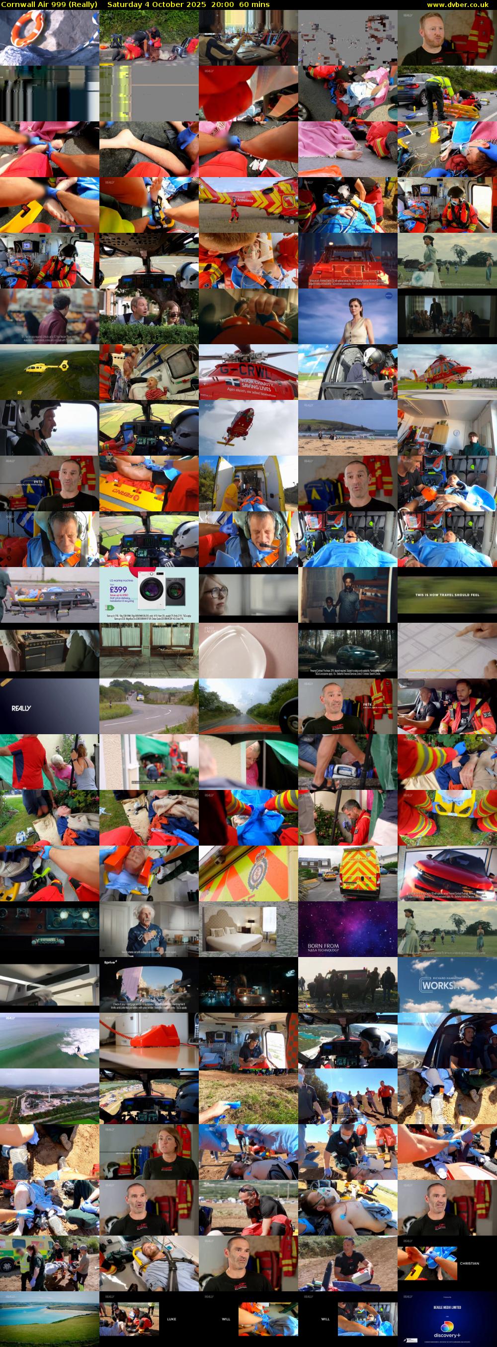 Cornwall Air 999 (Really) Saturday 4 October 2025 20:00 - 21:00