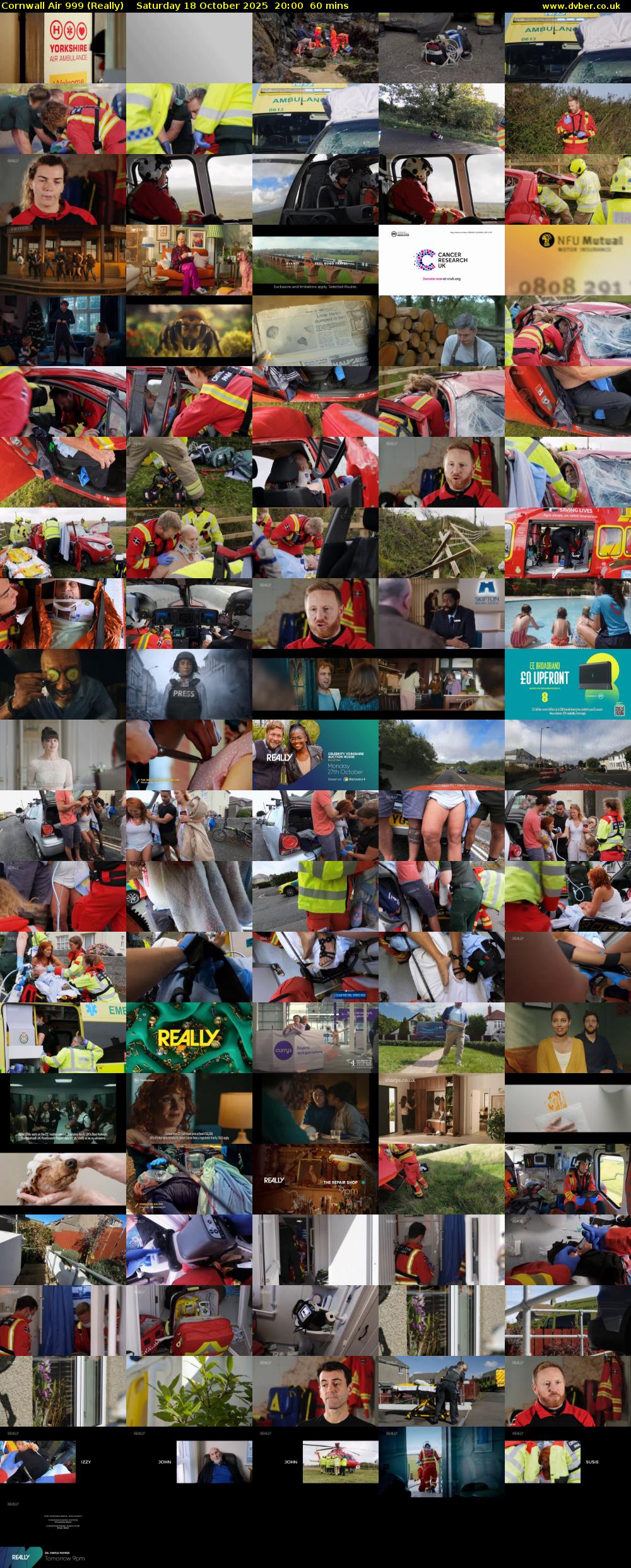 Cornwall Air 999 (Really) Saturday 18 October 2025 20:00 - 21:00
