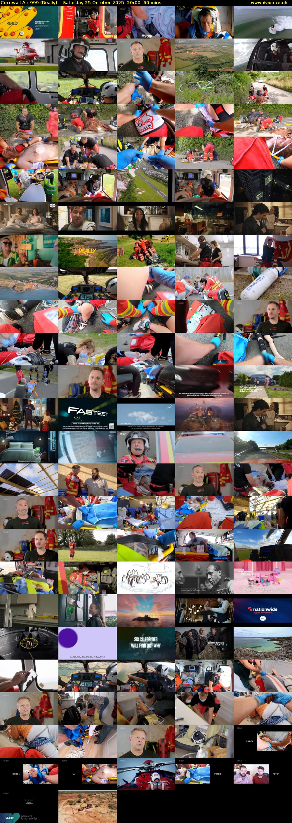 Cornwall Air 999 (Really) Saturday 25 October 2025 20:00 - 21:00