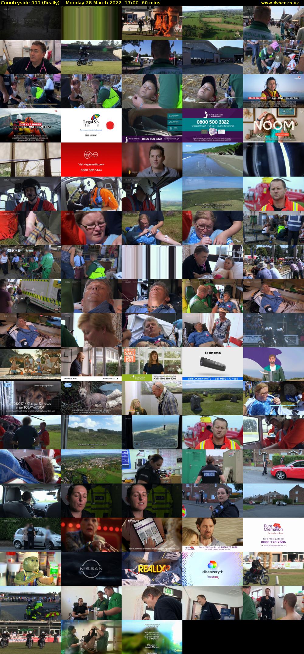 Countryside 999 (Really) Monday 28 March 2022 17:00 - 18:00