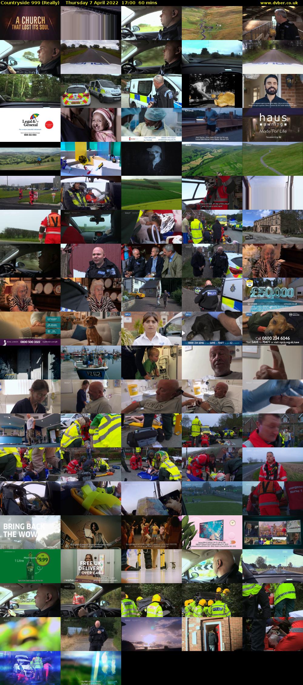 Countryside 999 (Really) Thursday 7 April 2022 17:00 - 18:00