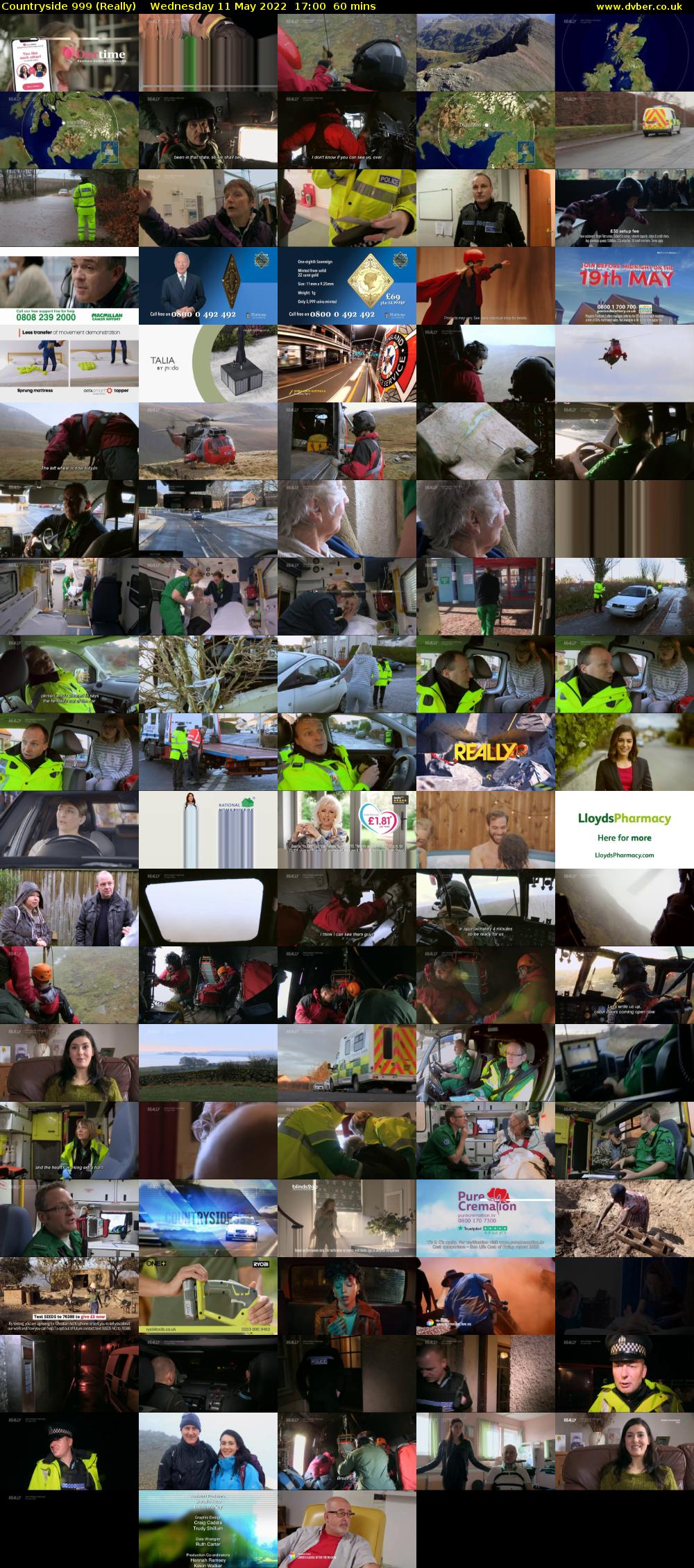 Countryside 999 (Really) Wednesday 11 May 2022 17:00 - 18:00