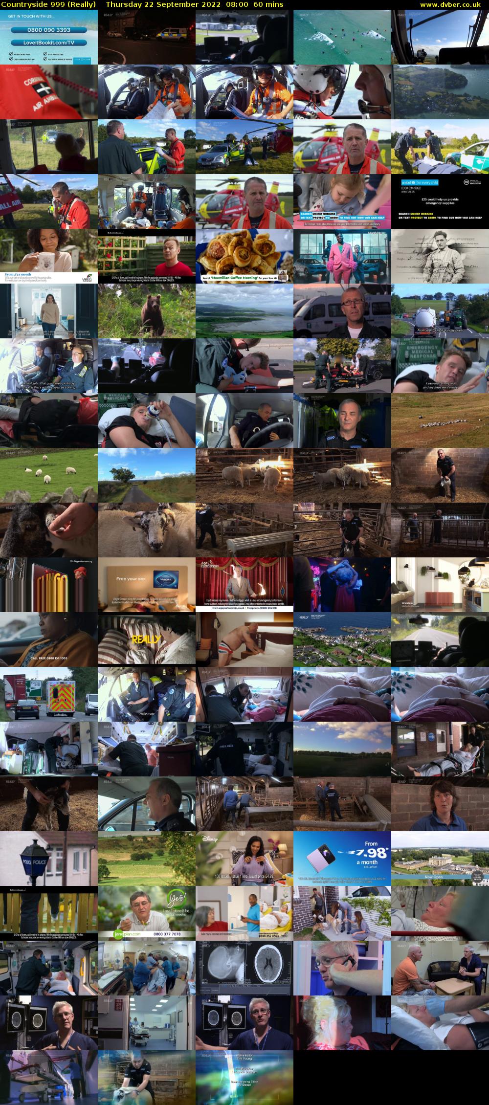 Countryside 999 (Really) Thursday 22 September 2022 08:00 - 09:00