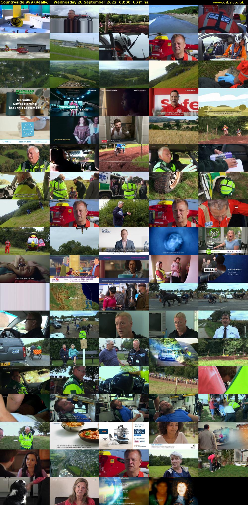 Countryside 999 (Really) Wednesday 28 September 2022 08:00 - 09:00