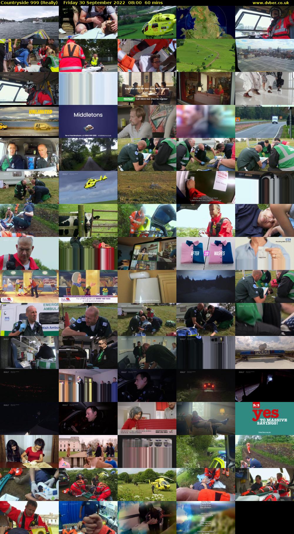 Countryside 999 (Really) Friday 30 September 2022 08:00 - 09:00