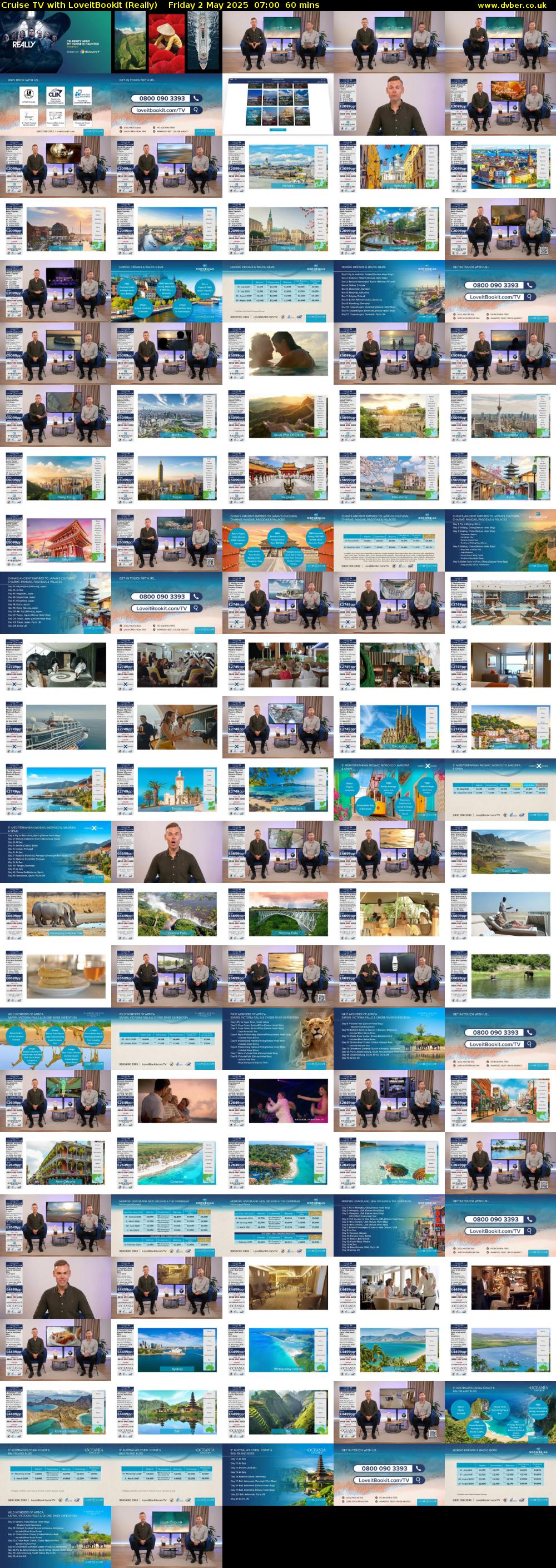Cruise TV with LoveitBookit (Really) Friday 2 May 2025 07:00 - 08:00