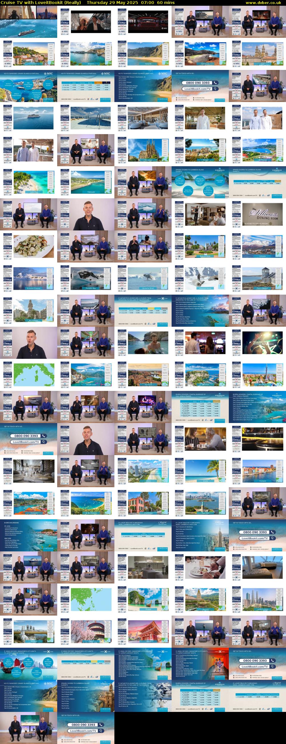 Cruise TV with LoveitBookit (Really) Thursday 29 May 2025 07:00 - 08:00
