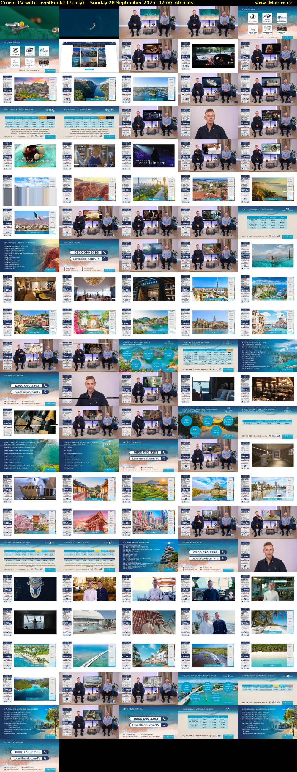 Cruise TV with LoveitBookit (Really) Sunday 28 September 2025 07:00 - 08:00