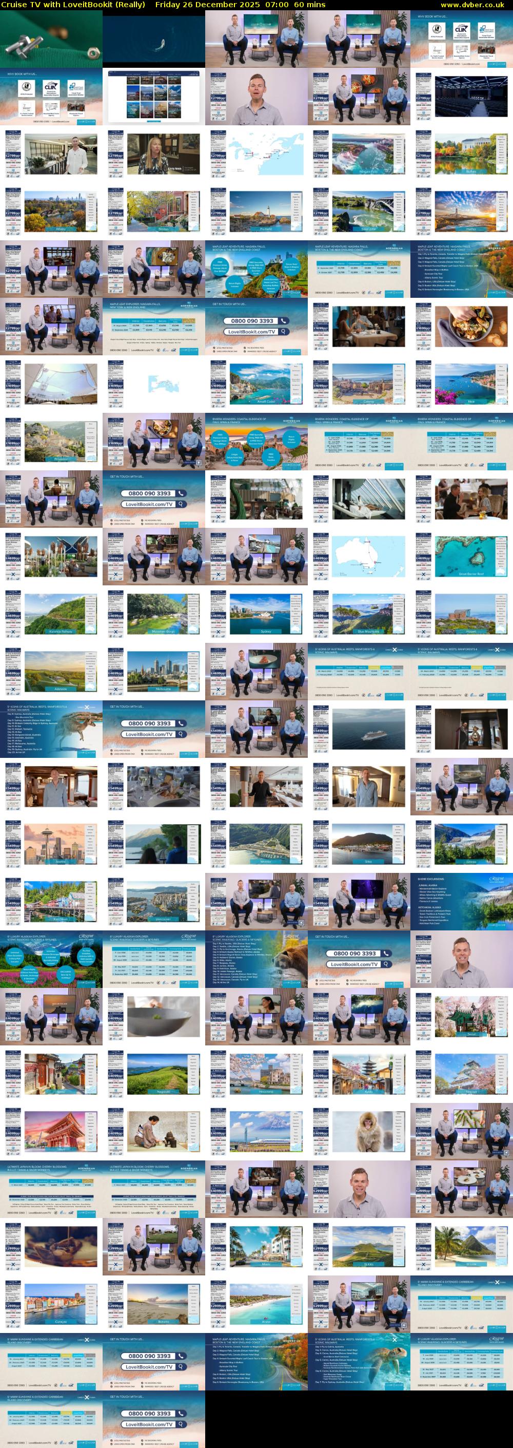 Cruise TV with LoveitBookit (Really) Friday 26 December 2025 07:00 - 08:00