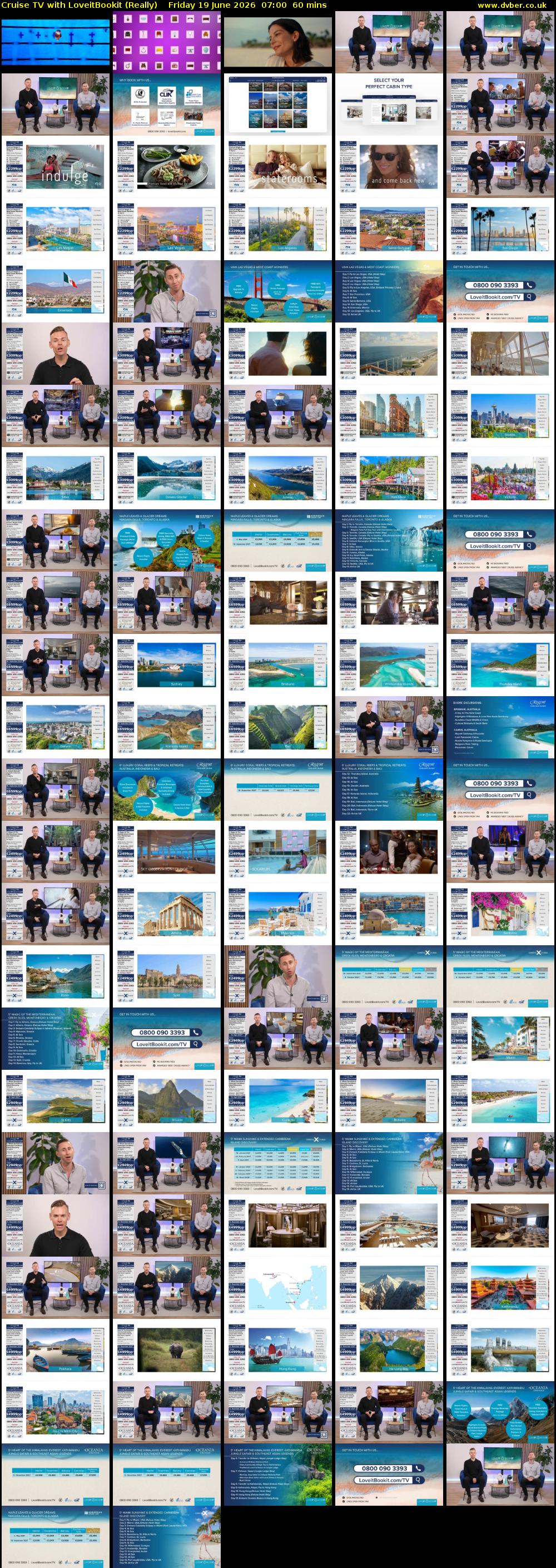 Cruise TV with LoveitBookit (Really) Friday 19 June 2026 07:00 - 08:00