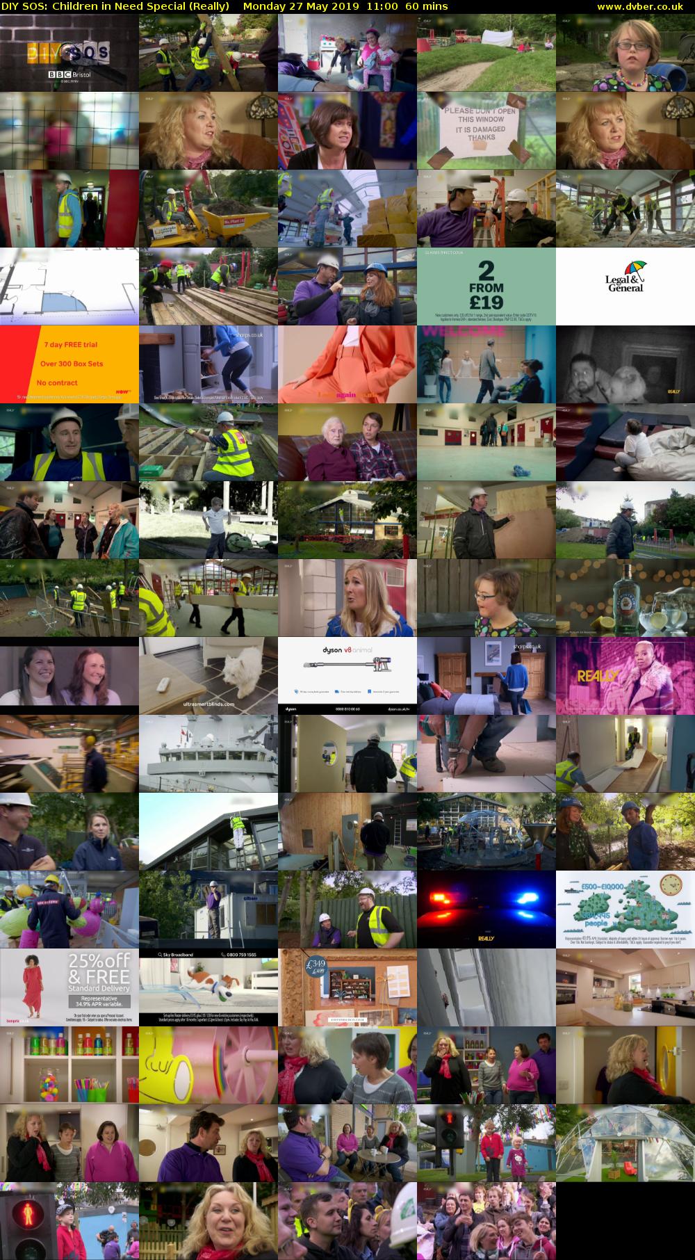 DIY SOS: Children in Need Special (Really) Monday 27 May 2019 11:00 - 12:00